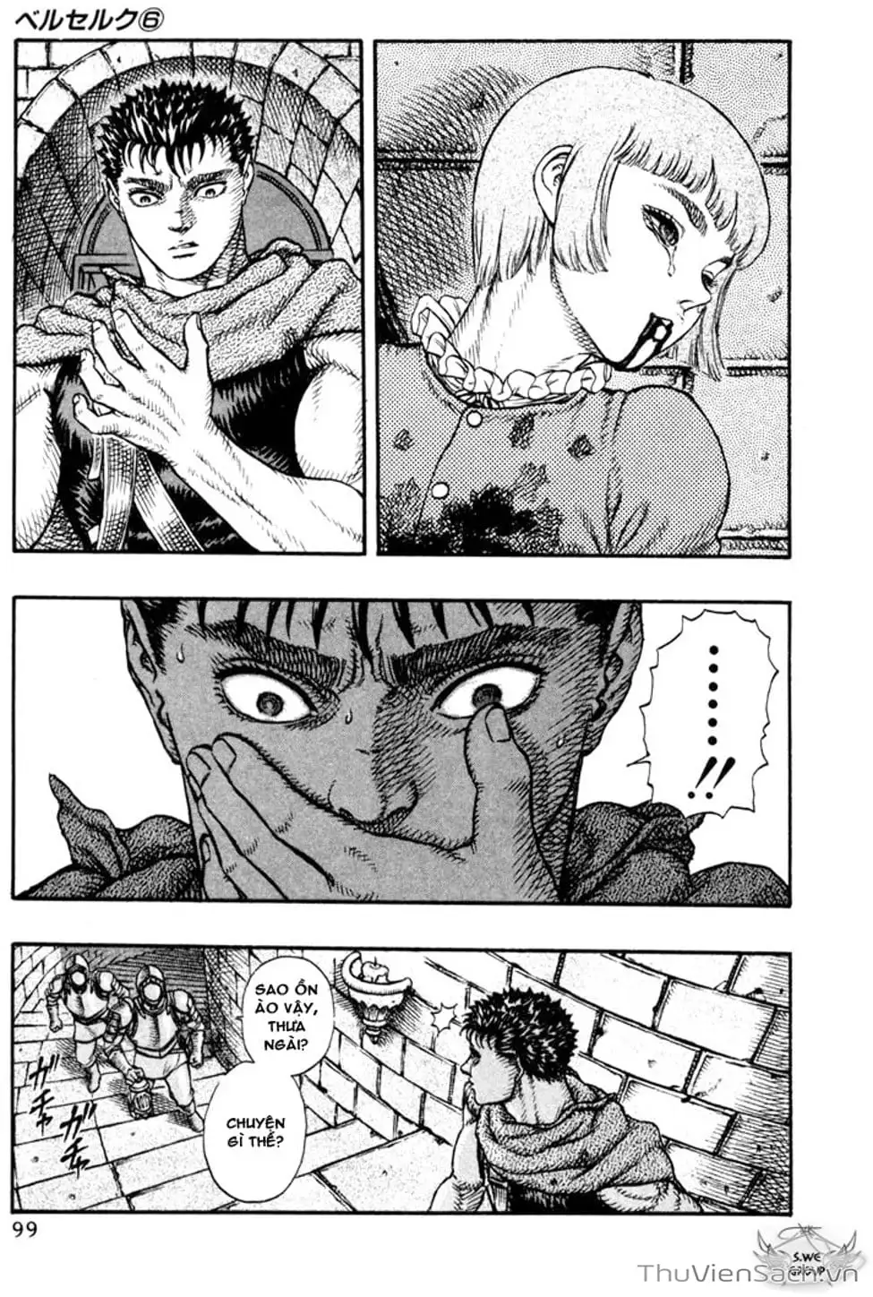 Truyện Tranh Kiếm Sĩ Đen - Berserk trang 9
