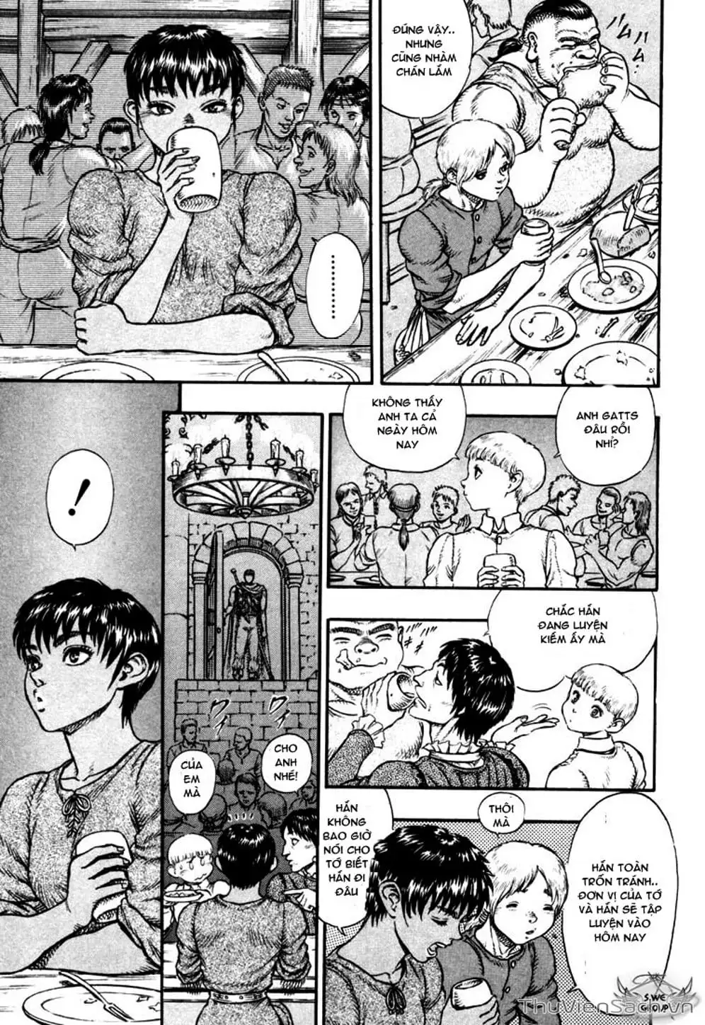 Truyện Tranh Kiếm Sĩ Đen - Berserk trang 9