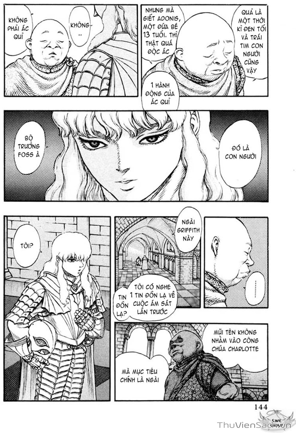 Truyện Tranh Kiếm Sĩ Đen - Berserk trang 9