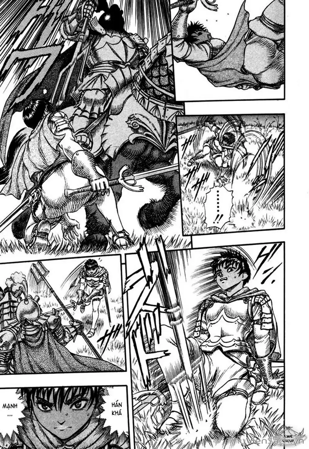 Truyện Tranh Kiếm Sĩ Đen - Berserk trang 9