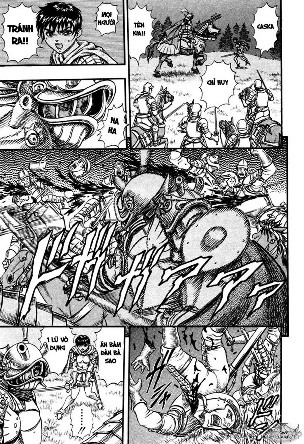 Truyện Tranh Kiếm Sĩ Đen - Berserk trang 9