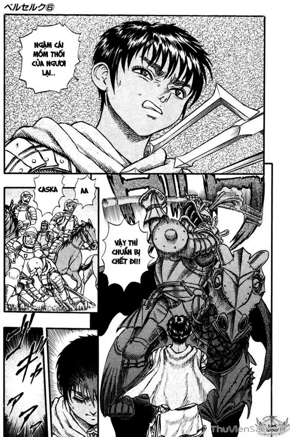 Truyện Tranh Kiếm Sĩ Đen - Berserk trang 9