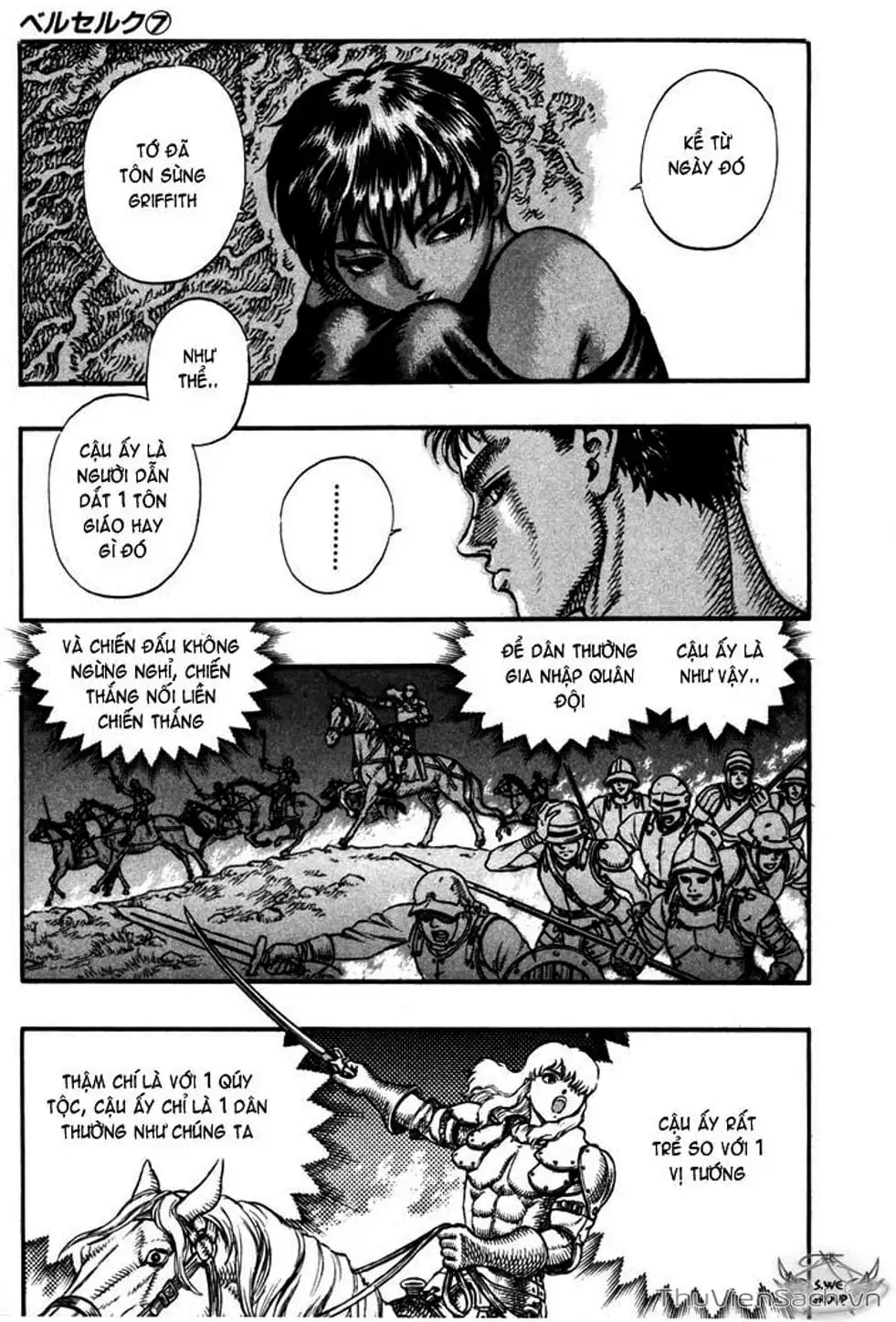 Truyện Tranh Kiếm Sĩ Đen - Berserk trang 9