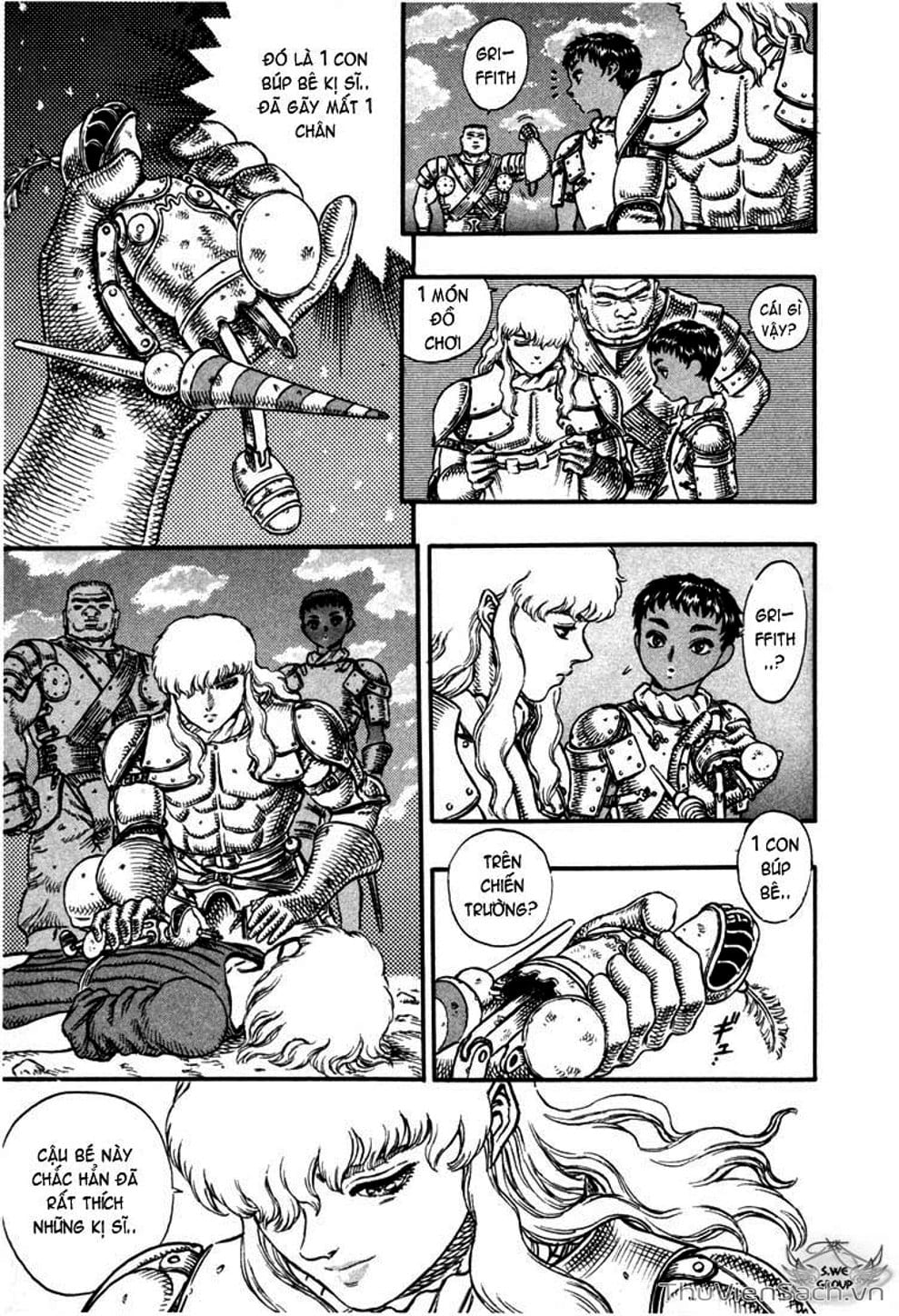 Truyện Tranh Kiếm Sĩ Đen - Berserk trang 9