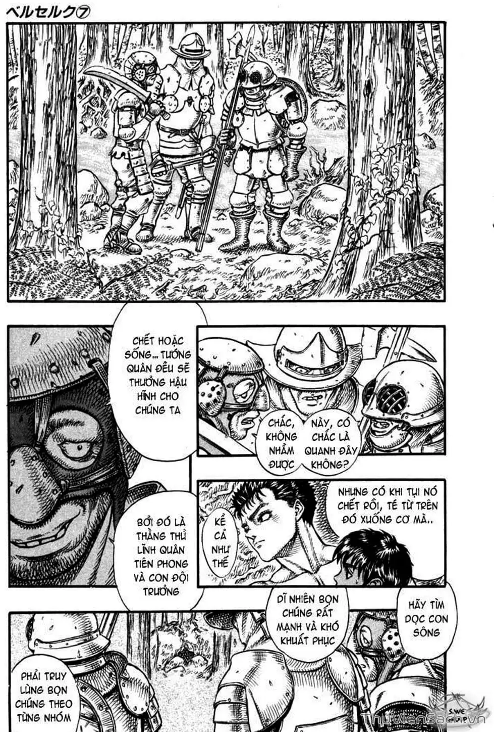 Truyện Tranh Kiếm Sĩ Đen - Berserk trang 9