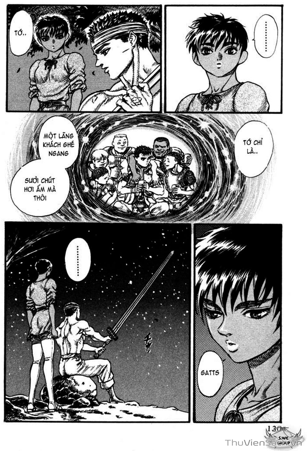 Truyện Tranh Kiếm Sĩ Đen - Berserk trang 9
