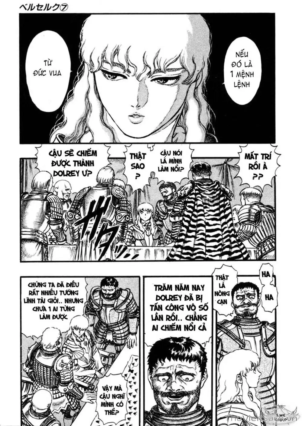 Truyện Tranh Kiếm Sĩ Đen - Berserk trang 9