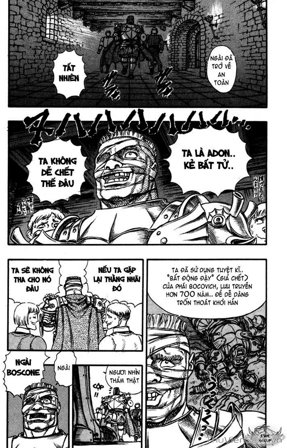 Truyện Tranh Kiếm Sĩ Đen - Berserk trang 9