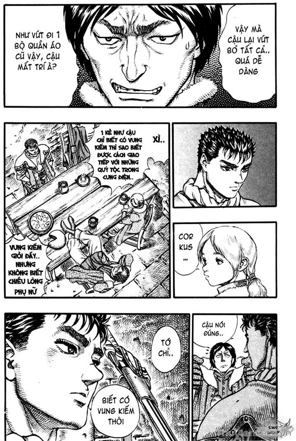 Truyện Tranh Kiếm Sĩ Đen - Berserk trang 9