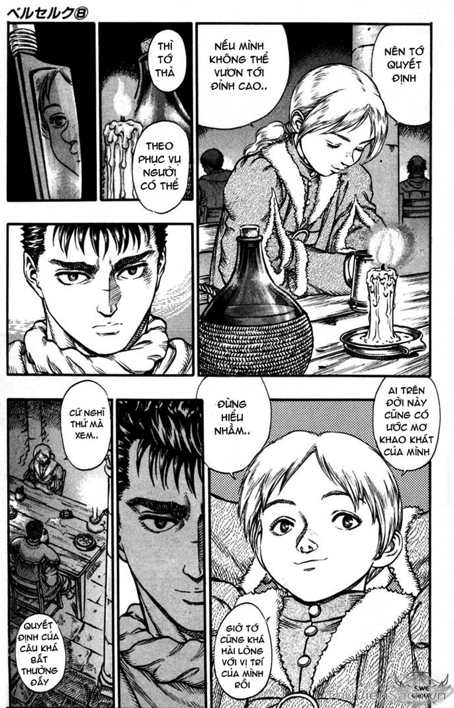 Truyện Tranh Kiếm Sĩ Đen - Berserk trang 9
