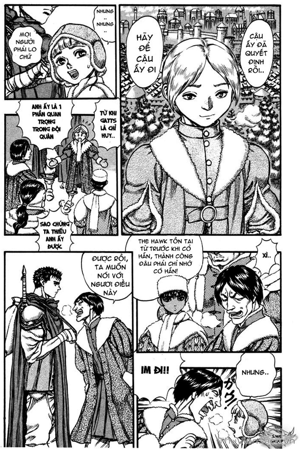 Truyện Tranh Kiếm Sĩ Đen - Berserk trang 9