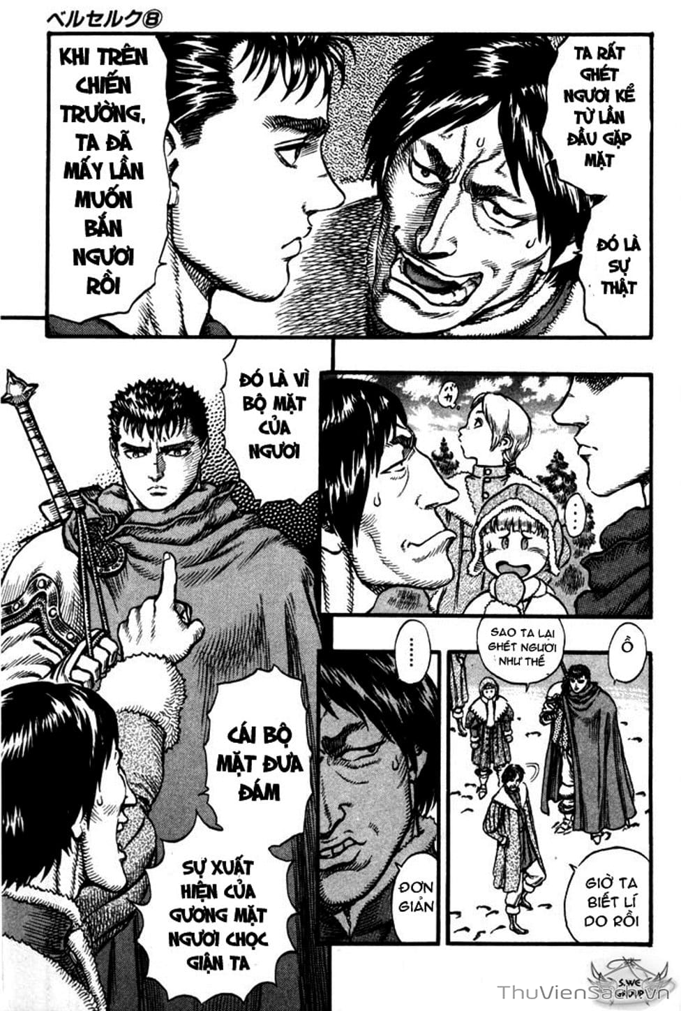 Truyện Tranh Kiếm Sĩ Đen - Berserk trang 9