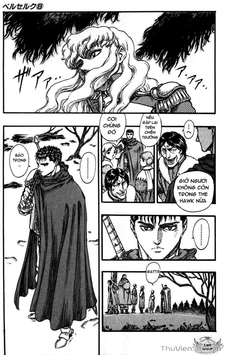 Truyện Tranh Kiếm Sĩ Đen - Berserk trang 9