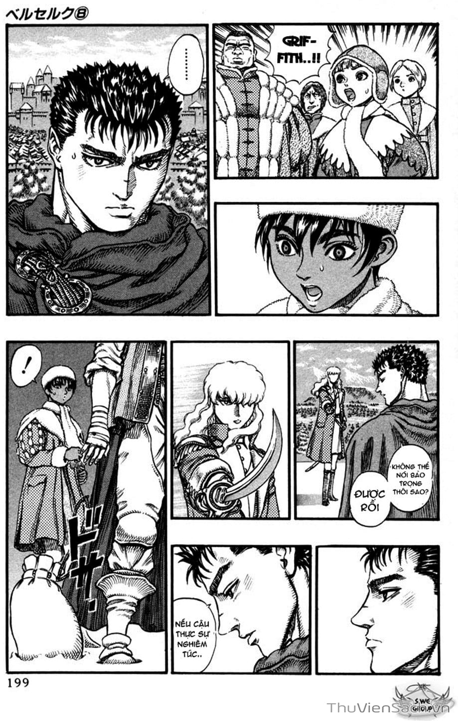 Truyện Tranh Kiếm Sĩ Đen - Berserk trang 9