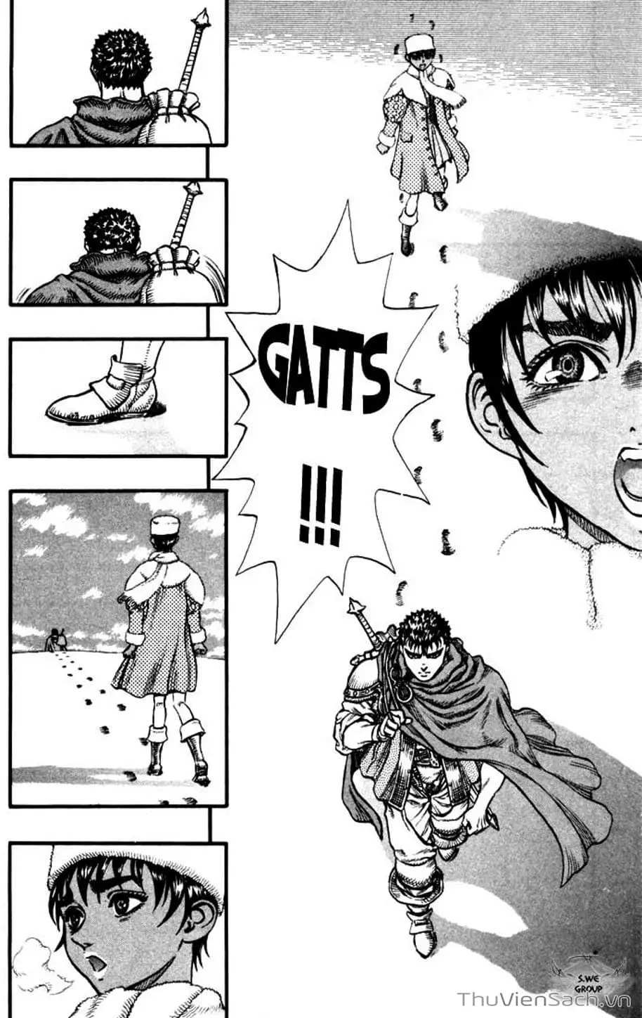 Truyện Tranh Kiếm Sĩ Đen - Berserk trang 9