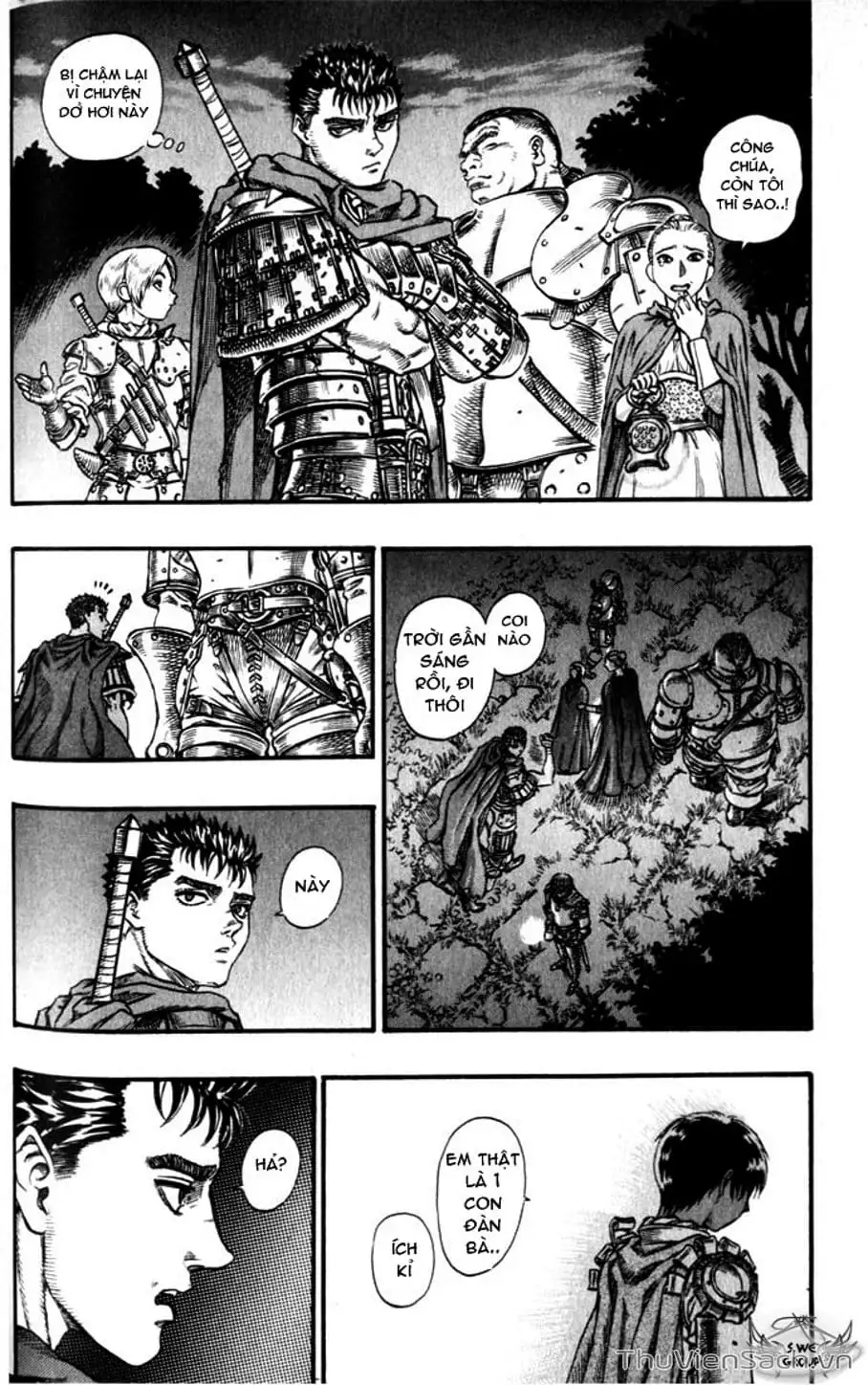 Truyện Tranh Kiếm Sĩ Đen - Berserk trang 9