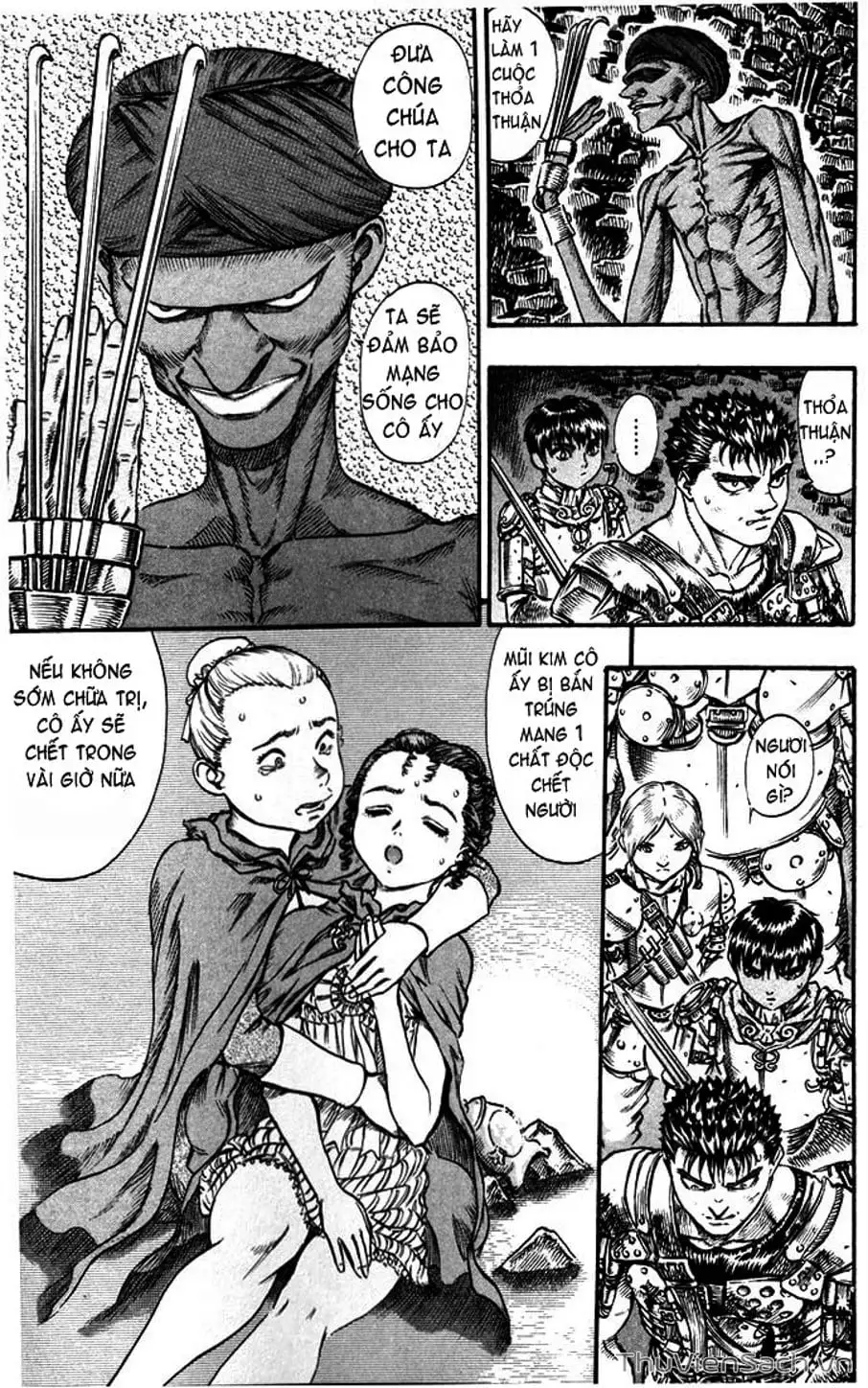 Truyện Tranh Kiếm Sĩ Đen - Berserk trang 9