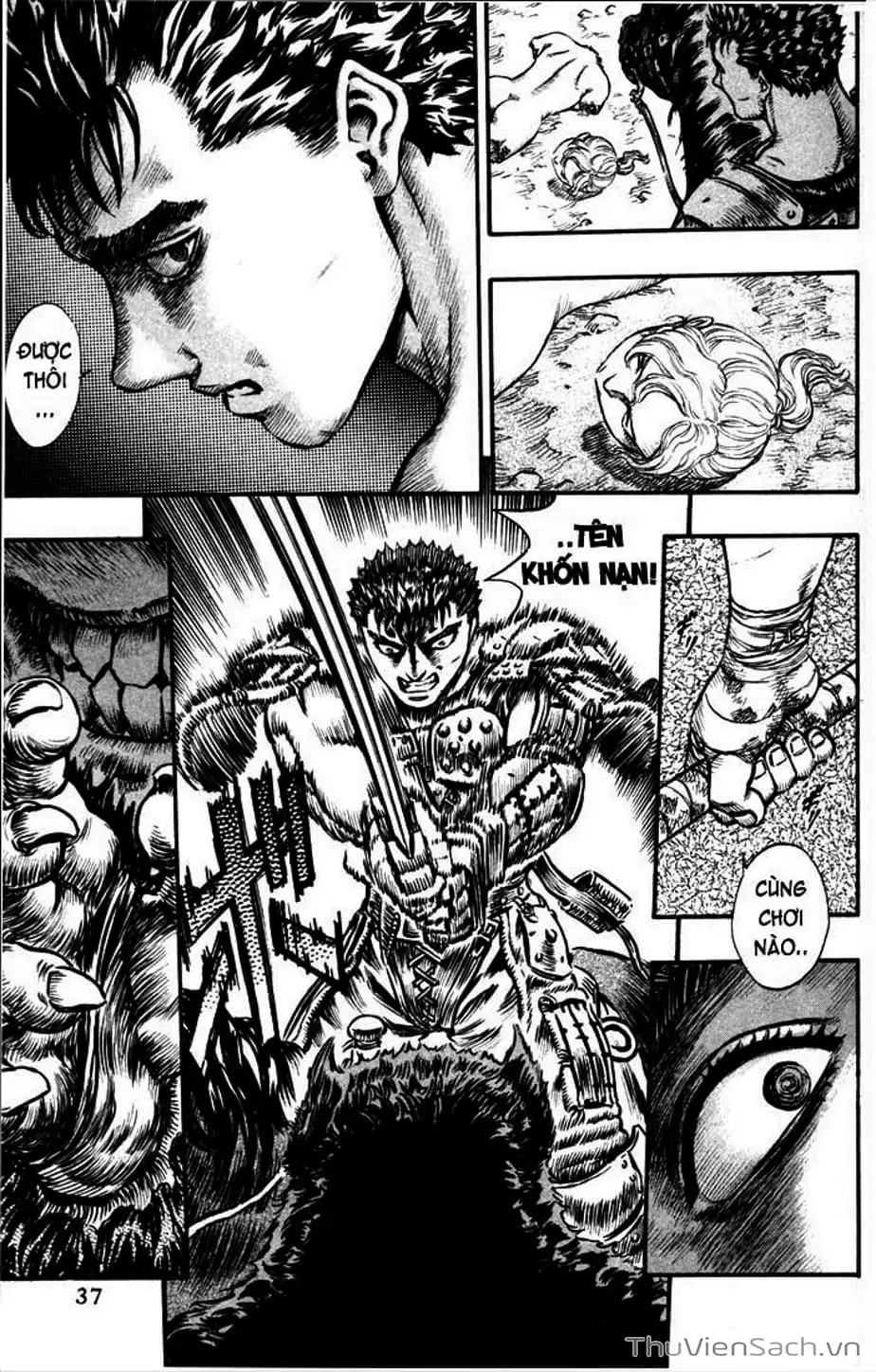 Truyện Tranh Kiếm Sĩ Đen - Berserk trang 9
