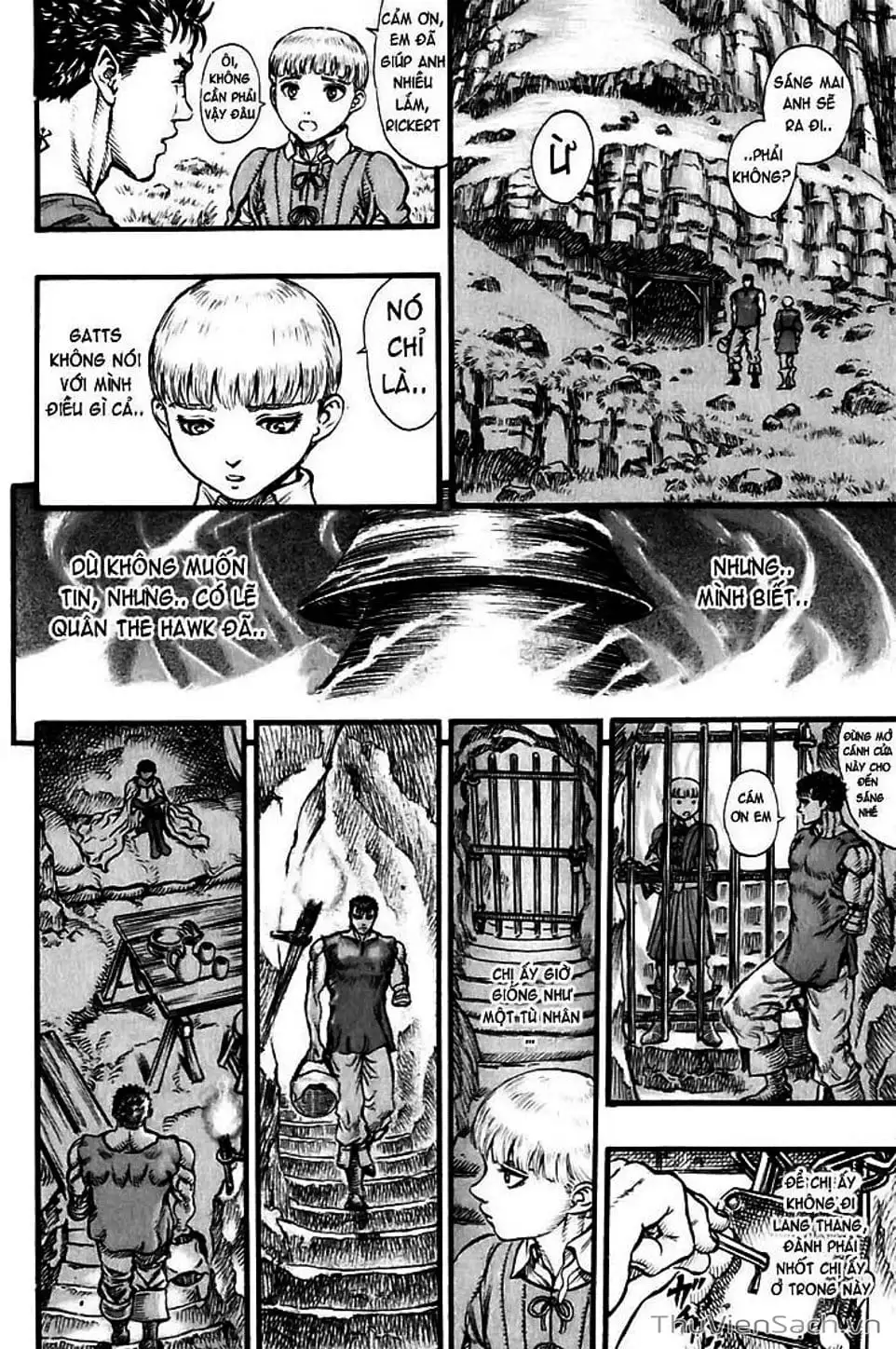 Truyện Tranh Kiếm Sĩ Đen - Berserk trang 9