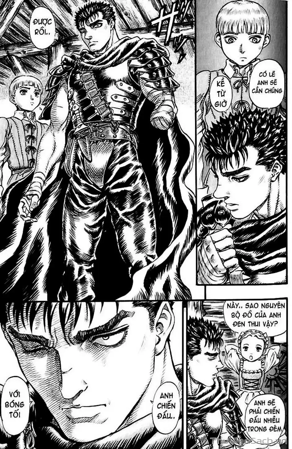 Truyện Tranh Kiếm Sĩ Đen - Berserk trang 9