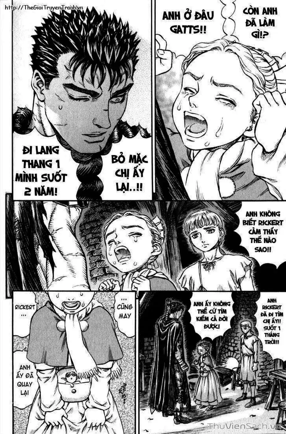 Truyện Tranh Kiếm Sĩ Đen - Berserk trang 9