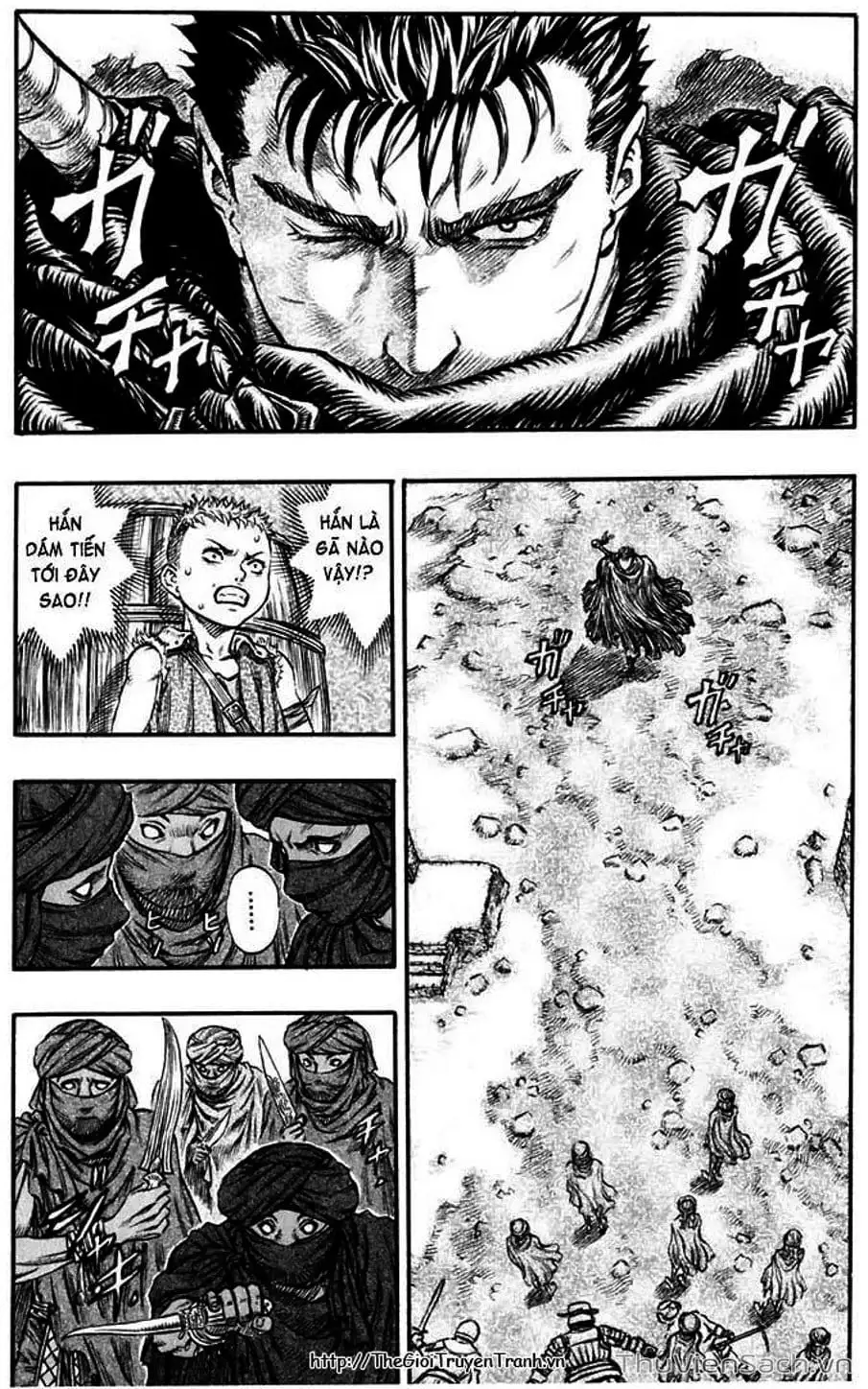 Truyện Tranh Kiếm Sĩ Đen - Berserk trang 9
