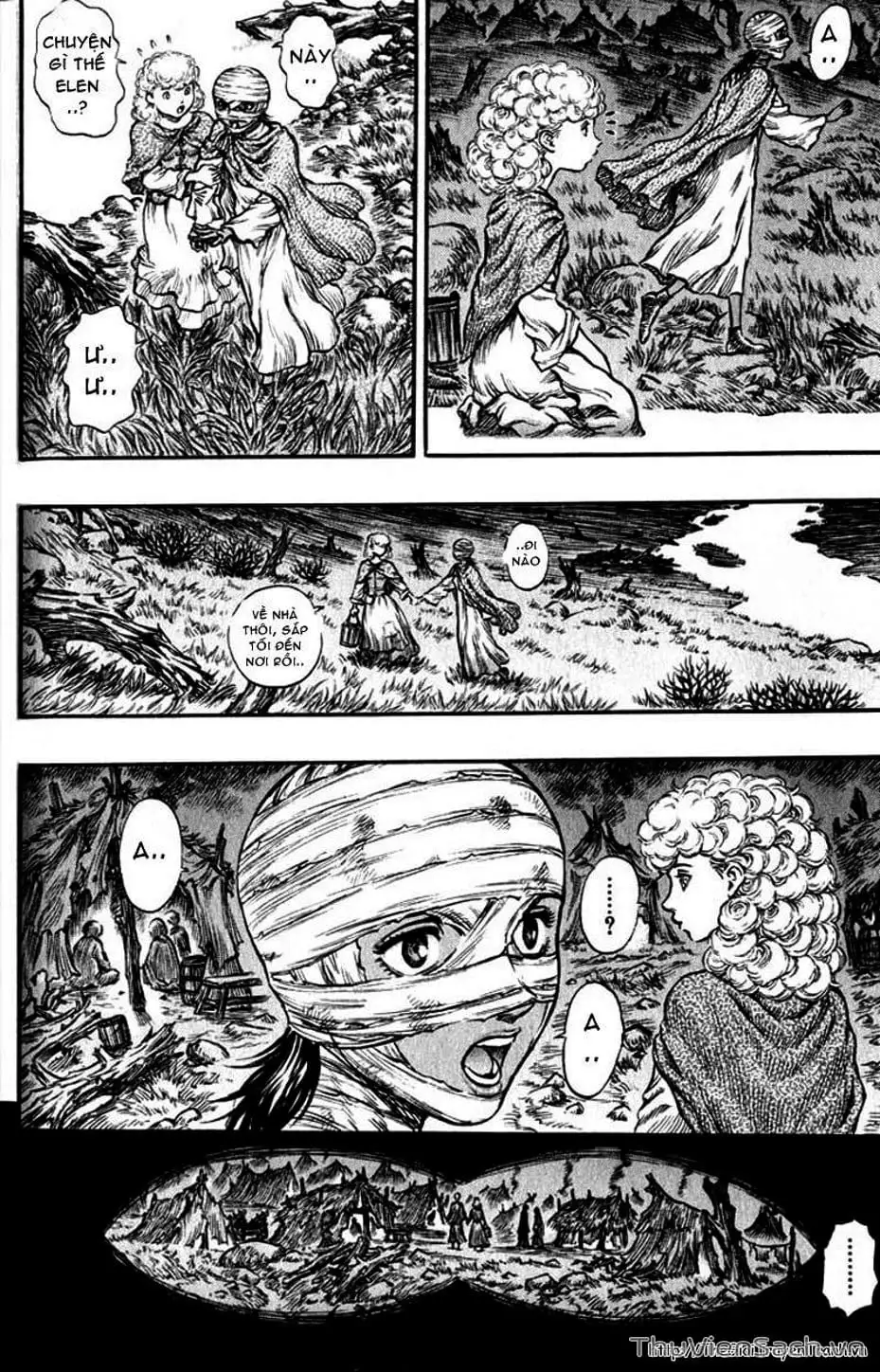 Truyện Tranh Kiếm Sĩ Đen - Berserk trang 9