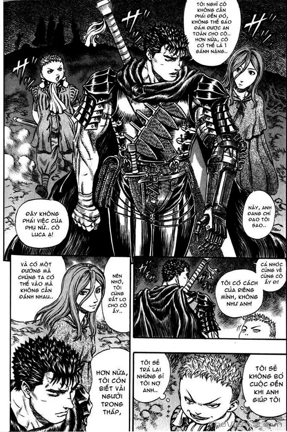 Truyện Tranh Kiếm Sĩ Đen - Berserk trang 9
