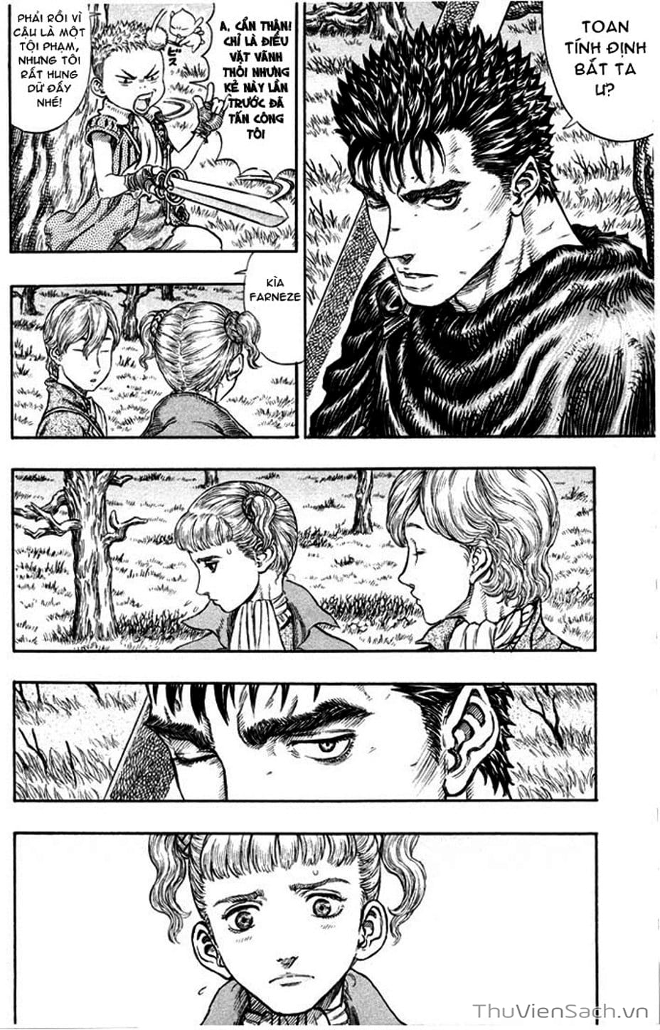 Truyện Tranh Kiếm Sĩ Đen - Berserk trang 9