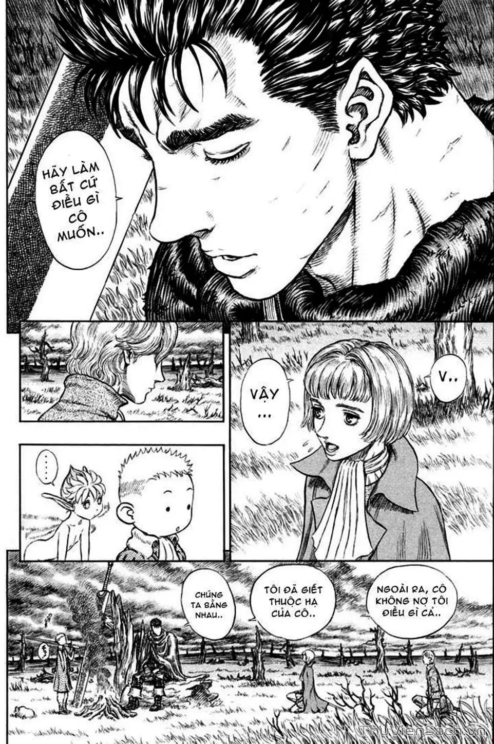 Truyện Tranh Kiếm Sĩ Đen - Berserk trang 9