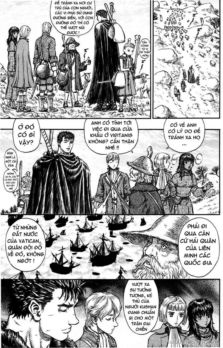 Truyện Tranh Kiếm Sĩ Đen - Berserk trang 9