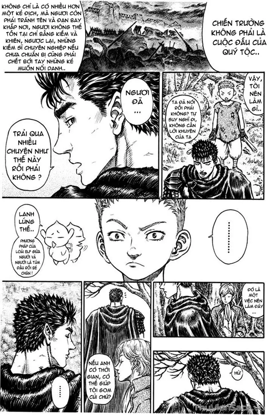 Truyện Tranh Kiếm Sĩ Đen - Berserk trang 9