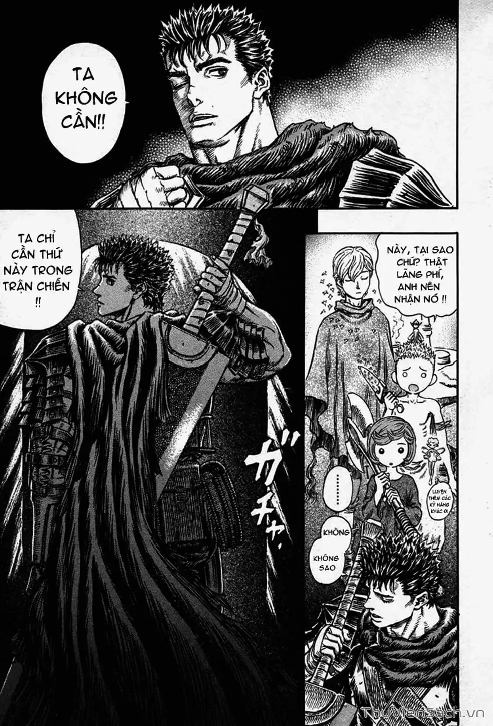 Truyện Tranh Kiếm Sĩ Đen - Berserk trang 9