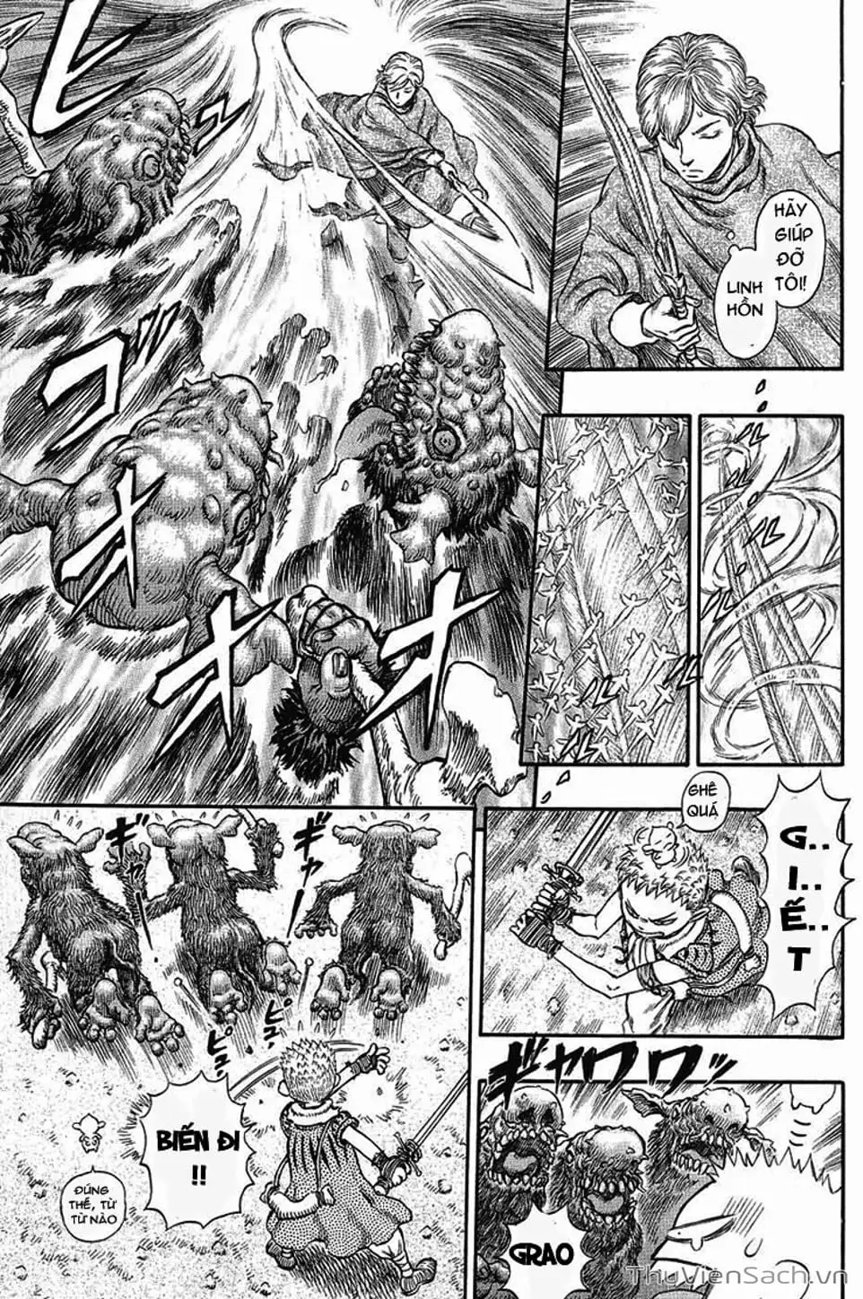 Truyện Tranh Kiếm Sĩ Đen - Berserk trang 9
