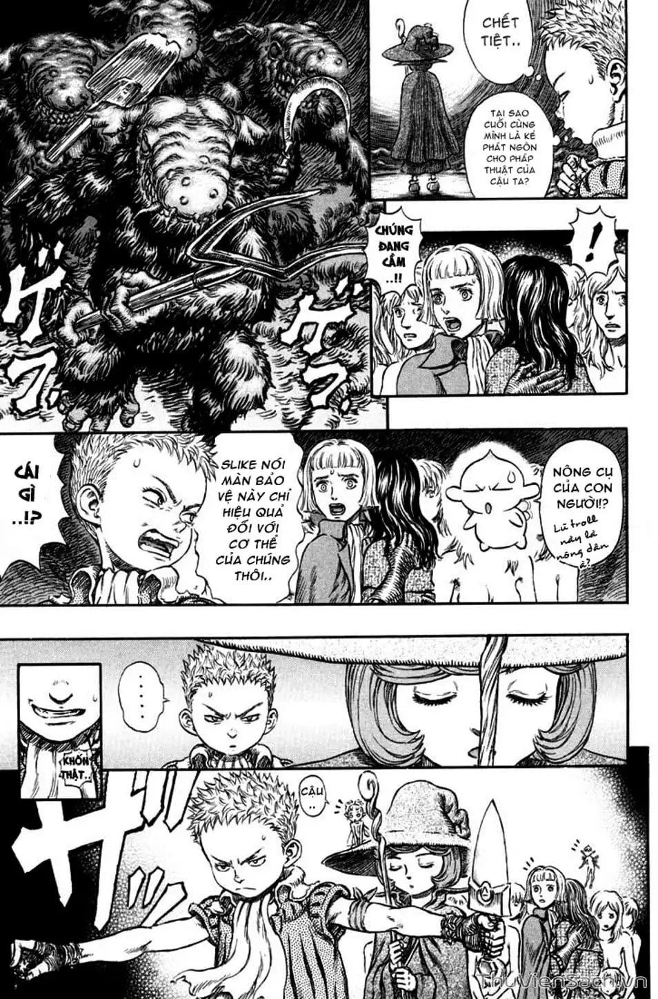 Truyện Tranh Kiếm Sĩ Đen - Berserk trang 9