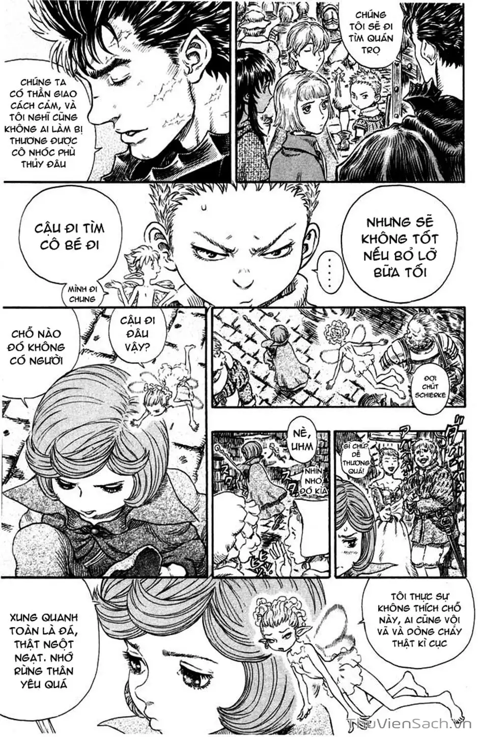 Truyện Tranh Kiếm Sĩ Đen - Berserk trang 9