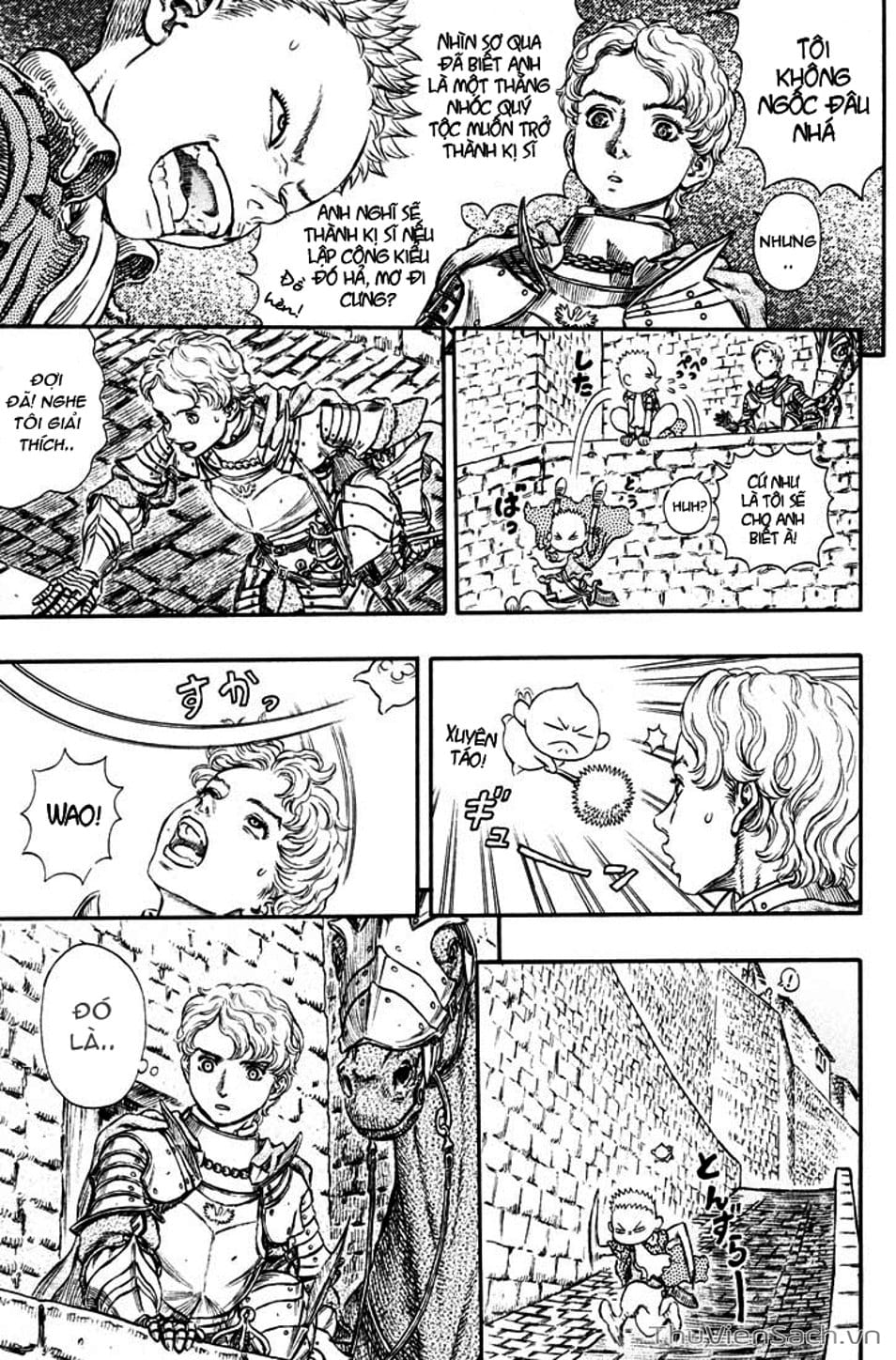 Truyện Tranh Kiếm Sĩ Đen - Berserk trang 9