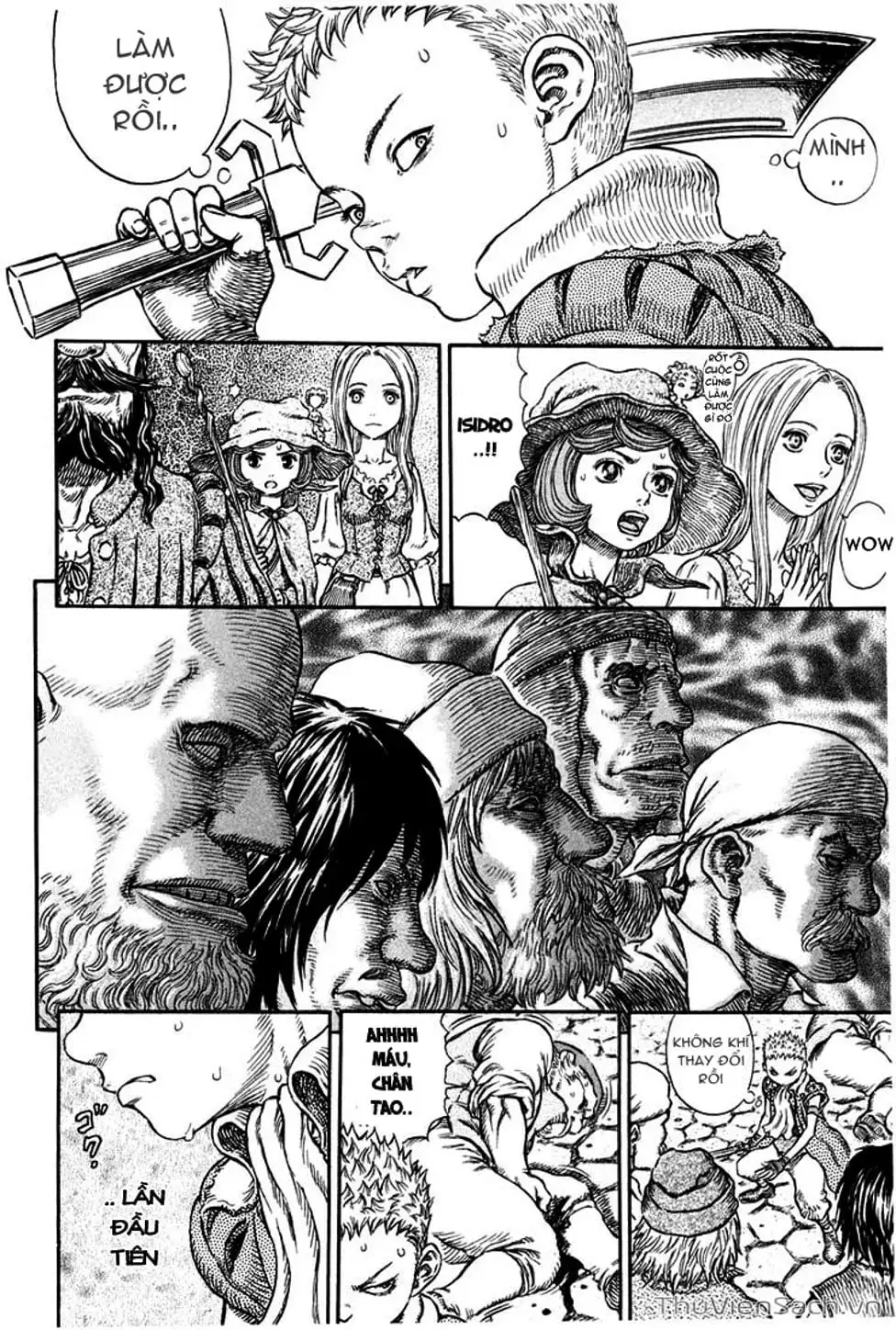 Truyện Tranh Kiếm Sĩ Đen - Berserk trang 9