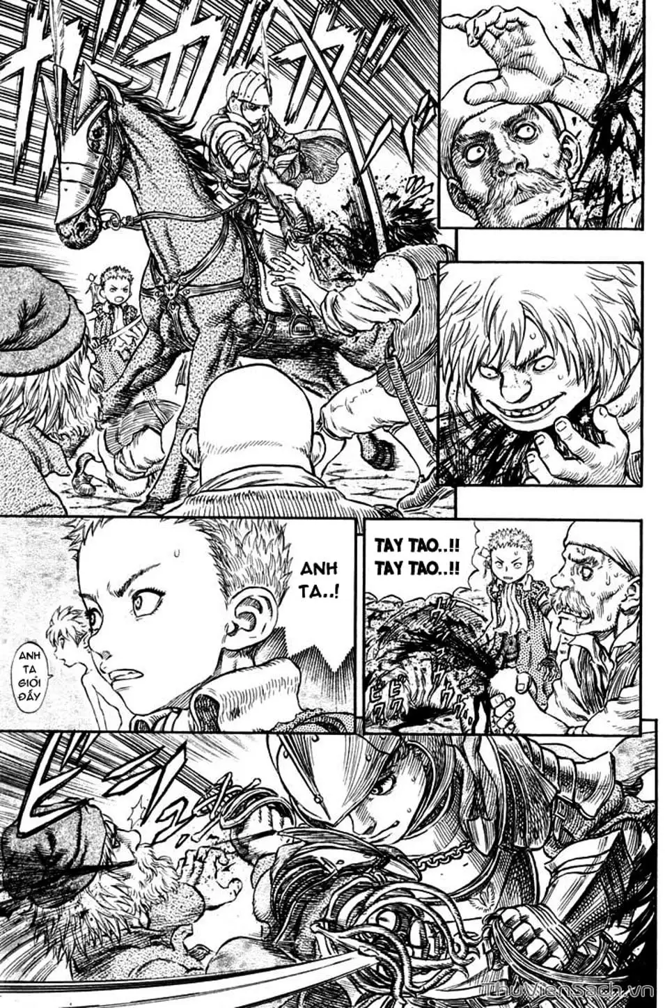Truyện Tranh Kiếm Sĩ Đen - Berserk trang 9