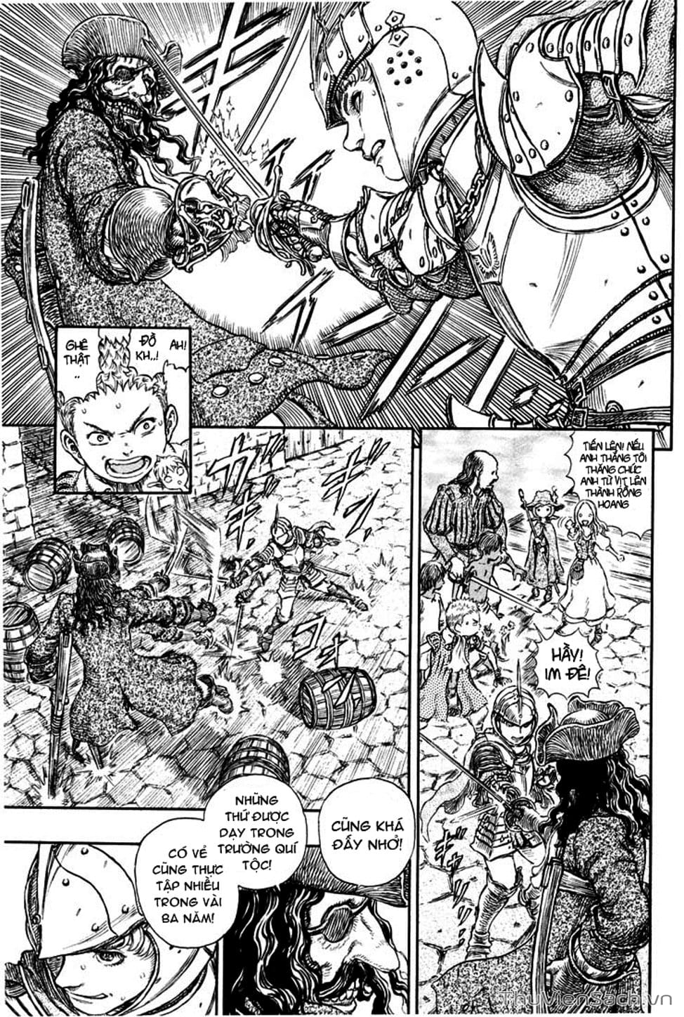 Truyện Tranh Kiếm Sĩ Đen - Berserk trang 9