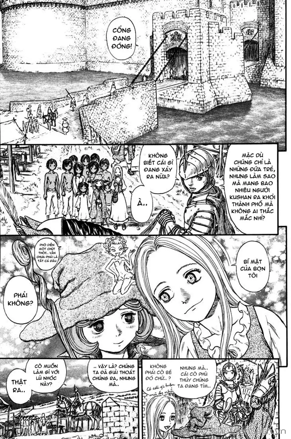 Truyện Tranh Kiếm Sĩ Đen - Berserk trang 9