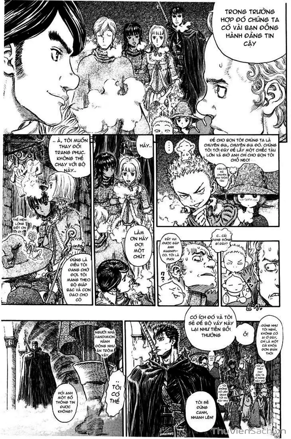 Truyện Tranh Kiếm Sĩ Đen - Berserk trang 9