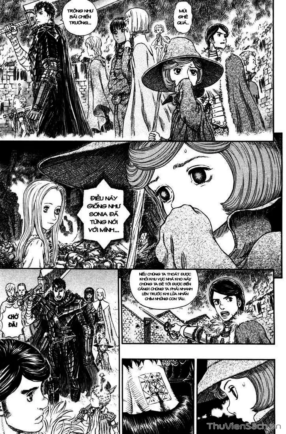 Truyện Tranh Kiếm Sĩ Đen - Berserk trang 9