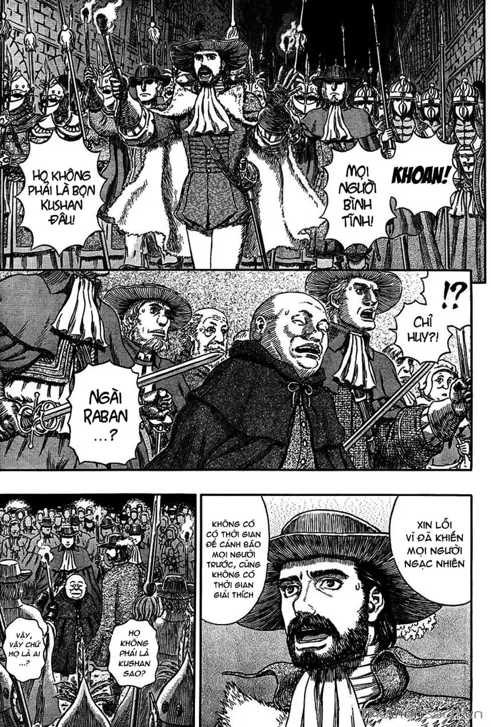 Truyện Tranh Kiếm Sĩ Đen - Berserk trang 9