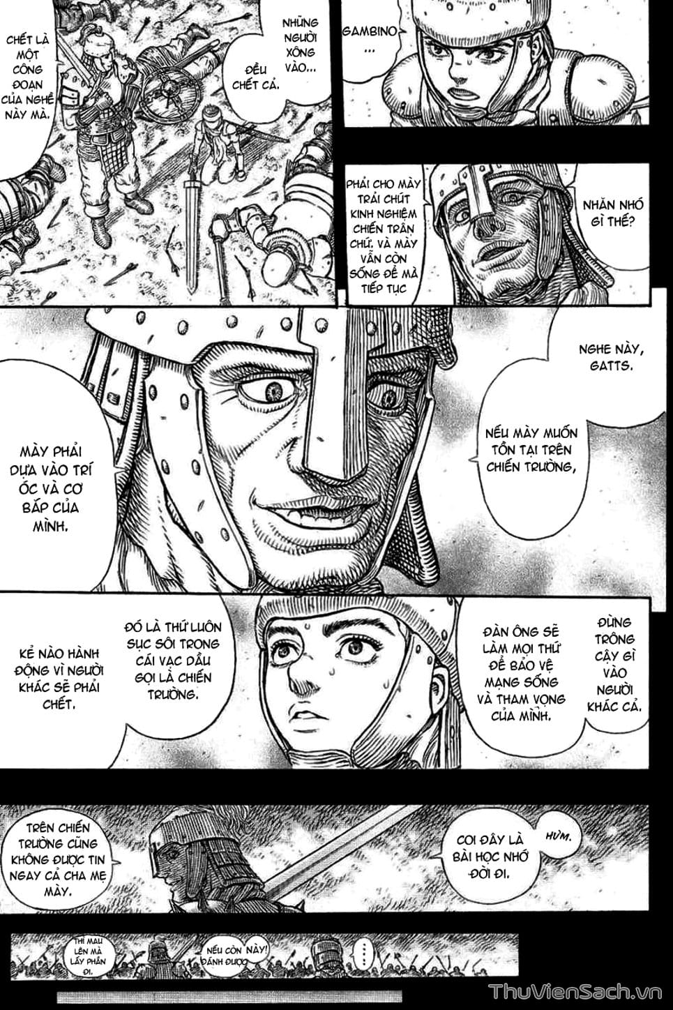 Truyện Tranh Kiếm Sĩ Đen - Berserk trang 9