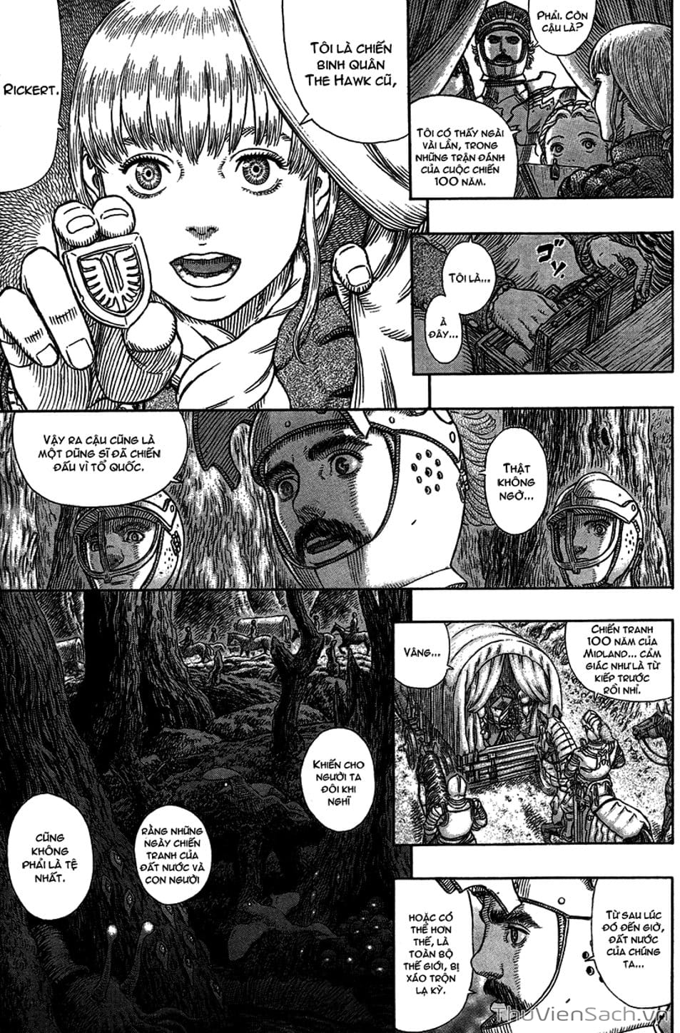 Truyện Tranh Kiếm Sĩ Đen - Berserk trang 9