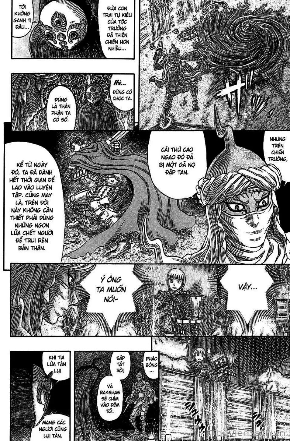 Truyện Tranh Kiếm Sĩ Đen - Berserk trang 9