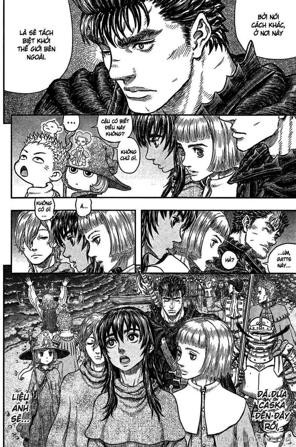 Truyện Tranh Kiếm Sĩ Đen - Berserk trang 9