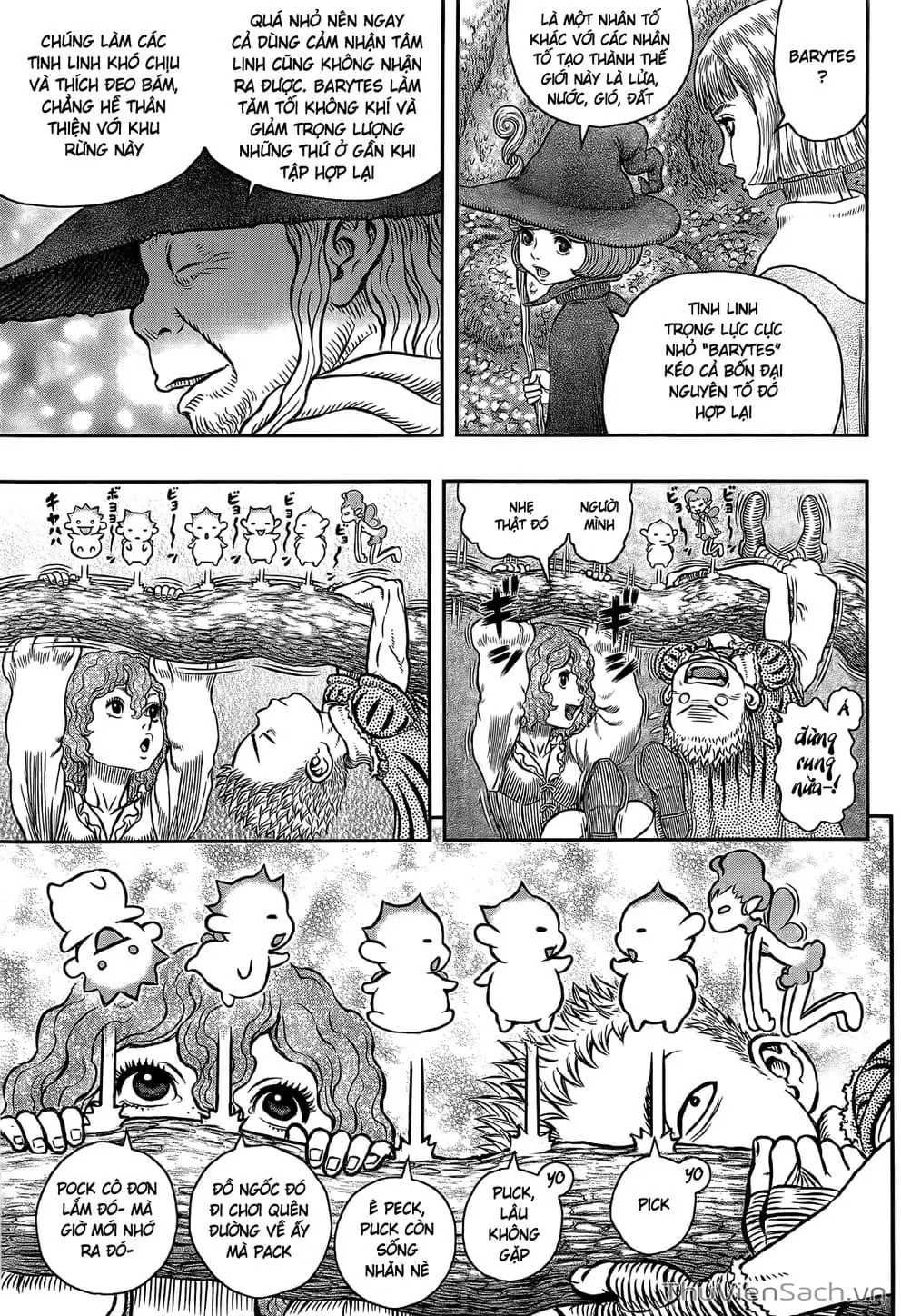 Truyện Tranh Kiếm Sĩ Đen - Berserk trang 9