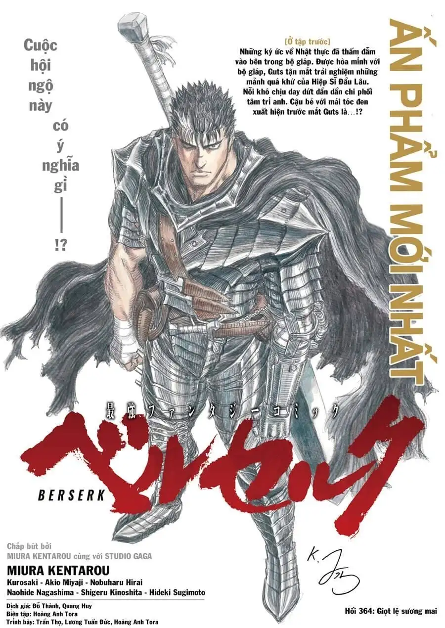Truyện Tranh Kiếm Sĩ Đen - Berserk trang 9